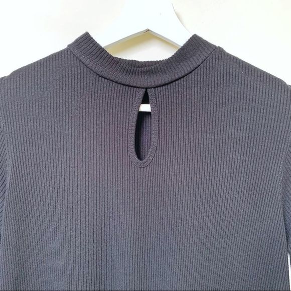 3/$30 RVCA Mockneck Ribbed Mini Dress - Picture 3 of 6